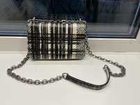 Сумка крос боді Prada tartan original