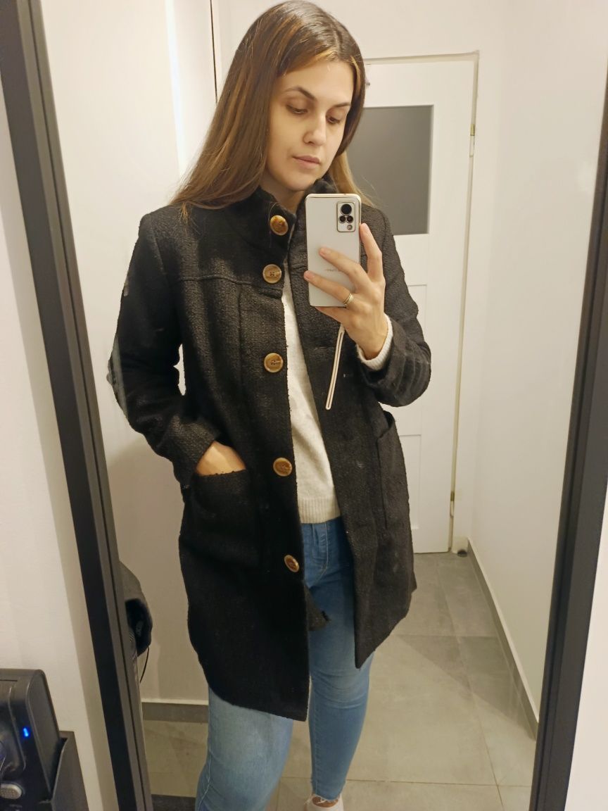 Płaszcz ciążowy 3w1 dla dwojga. 100% bawełna r34