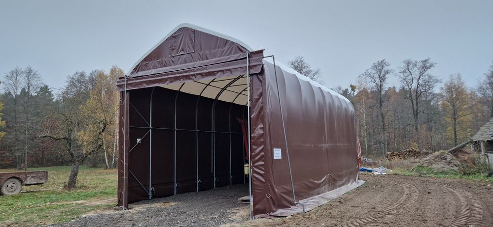 Hala 6x12x6 garaż na kombajn TIR bez pozwolenia