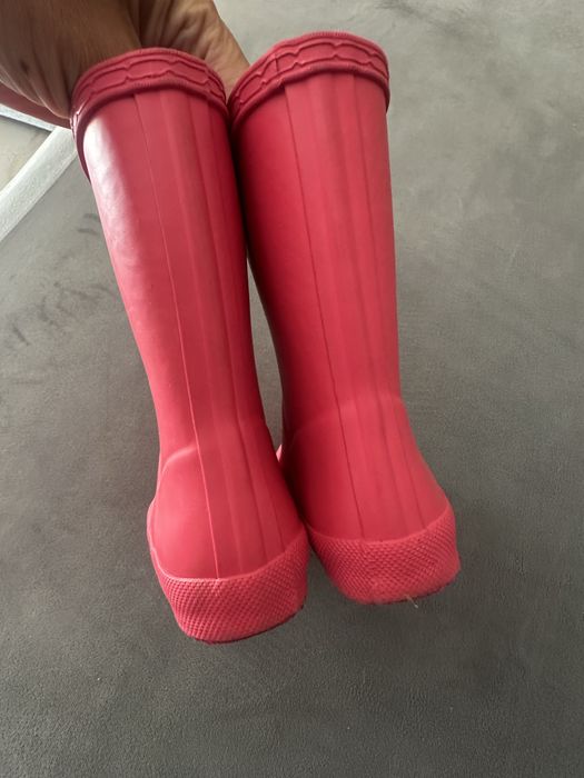 Galochas hunter menina- tamanho 25