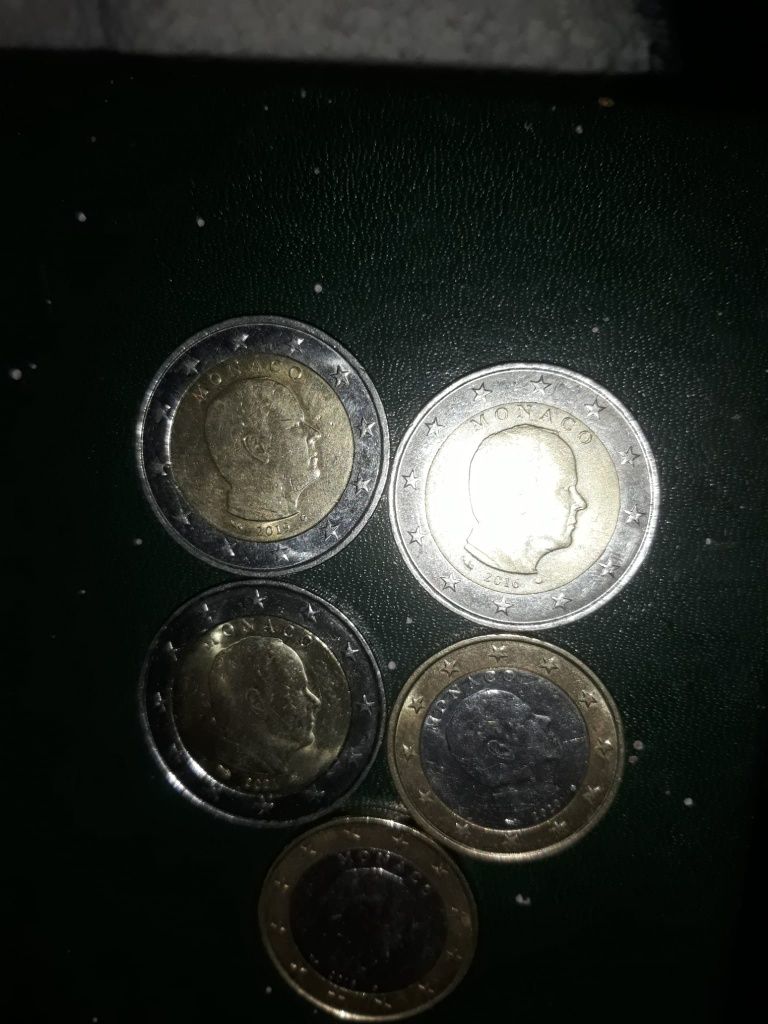 Moedas euro Mónaco