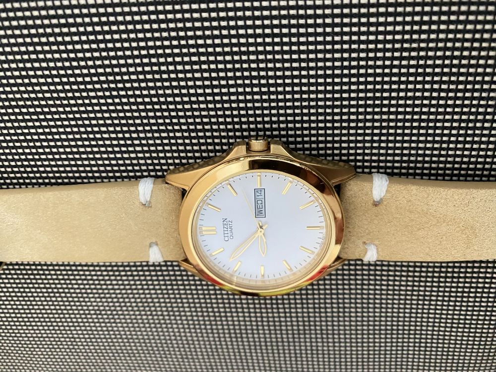 Zegarek męski Citizen elegance gold