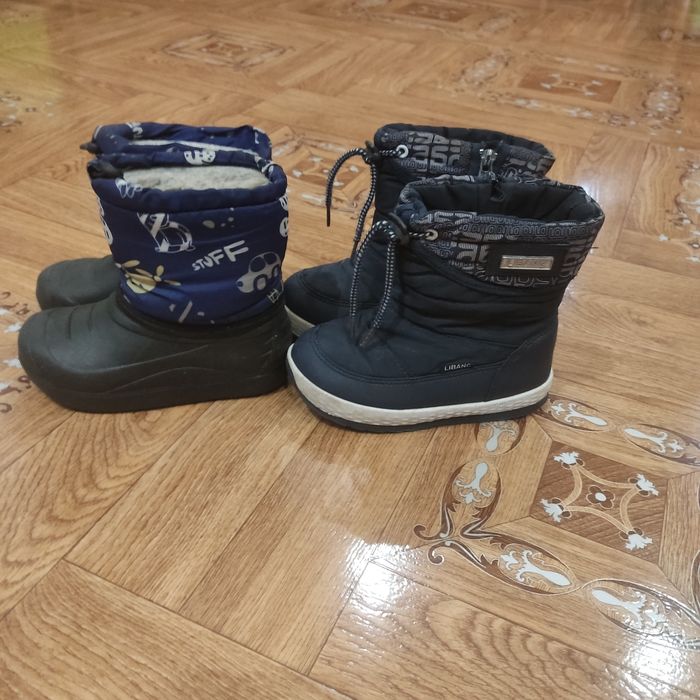 Лот із зимового взуття для хлопчика