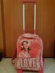 Mochila escolar com trolley com pouco uso