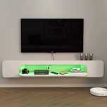 Nowa szafka pod TV / regał / półka / RTV / 180CM / LED / biała !A2768!