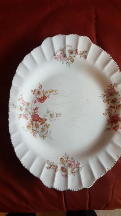 Travessa LIMOGES porcelana antiga