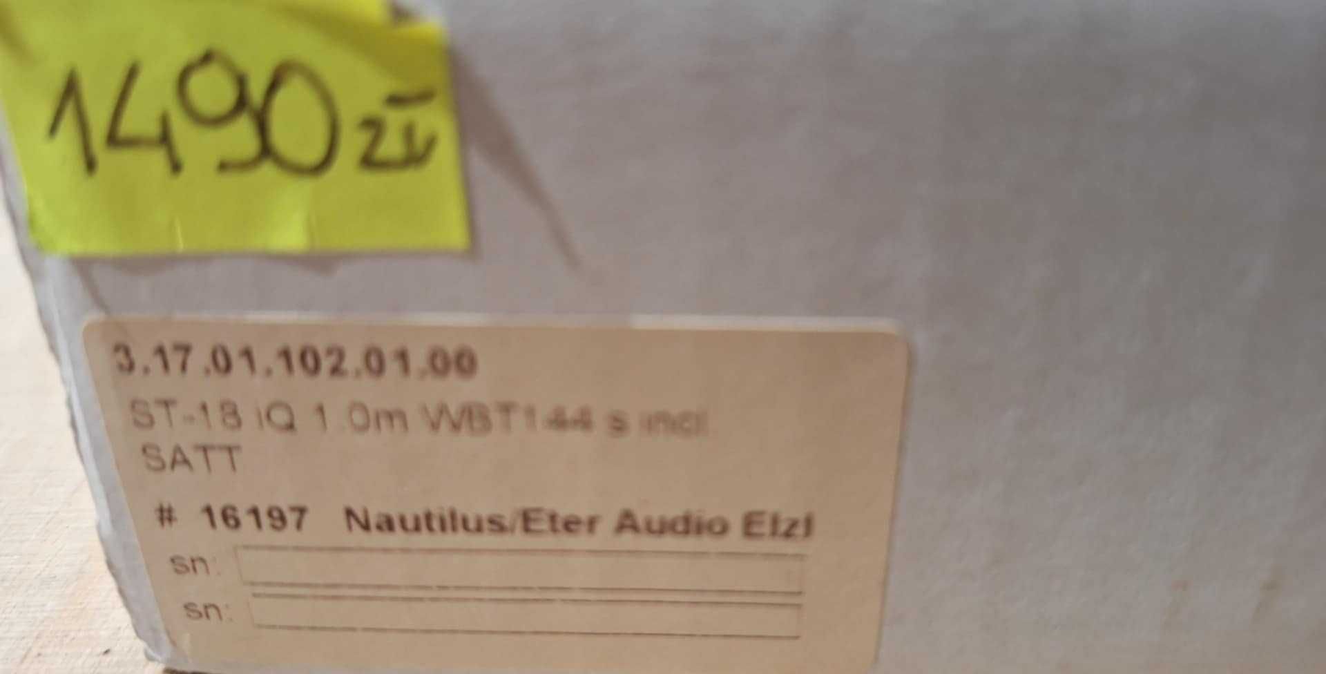 SILTECH ST-18iQ RCA interkonekt RCA 1m miedź monokrystaliczna