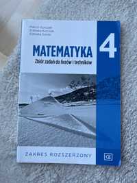 Matematyka 4 zbiór zadań zakres rozszerzony Pazdro