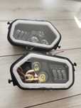 Polaris scrambler sportsman lampy reflektory led ringi przód ring