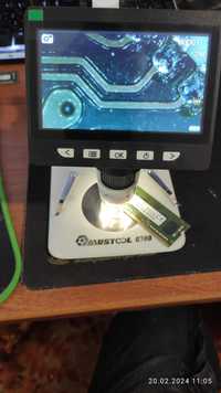 Микроскоп цифровой с LCD экраном MUSTOOL G700 с 700кратным увеличением