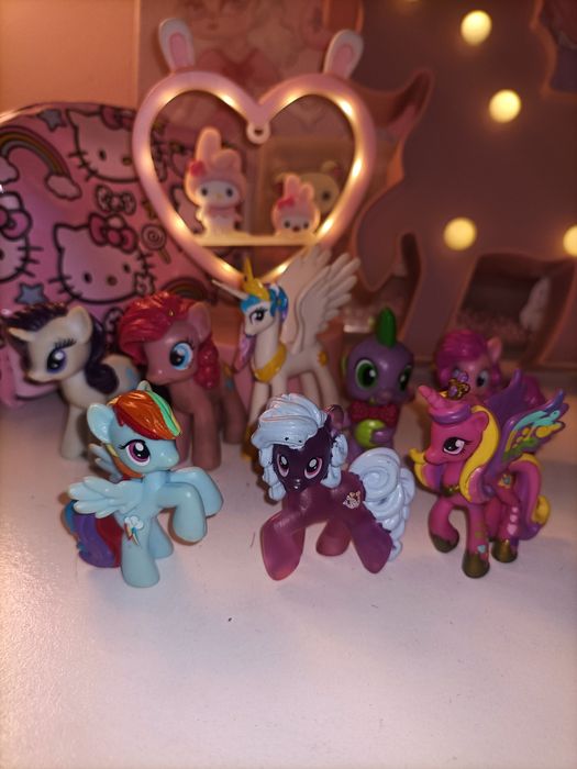 Zestaw oryginalnych kucyków my little pony przyjaźń to magia g4