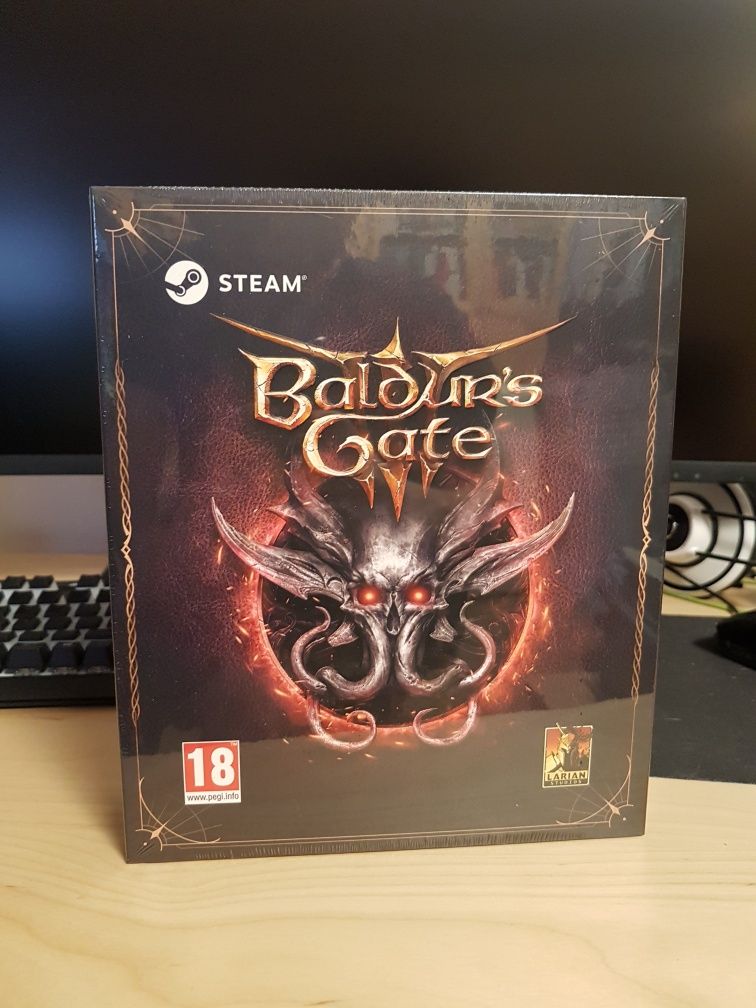 Baldurs Gate 3 Deluxe Edition PC fizyczna edycja pudełkowa - od ręki