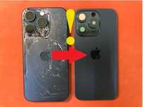 Заміна задньоі кришки iPhone 8 Х XS 11 12 13 14 15 Pro Max Plus корпус