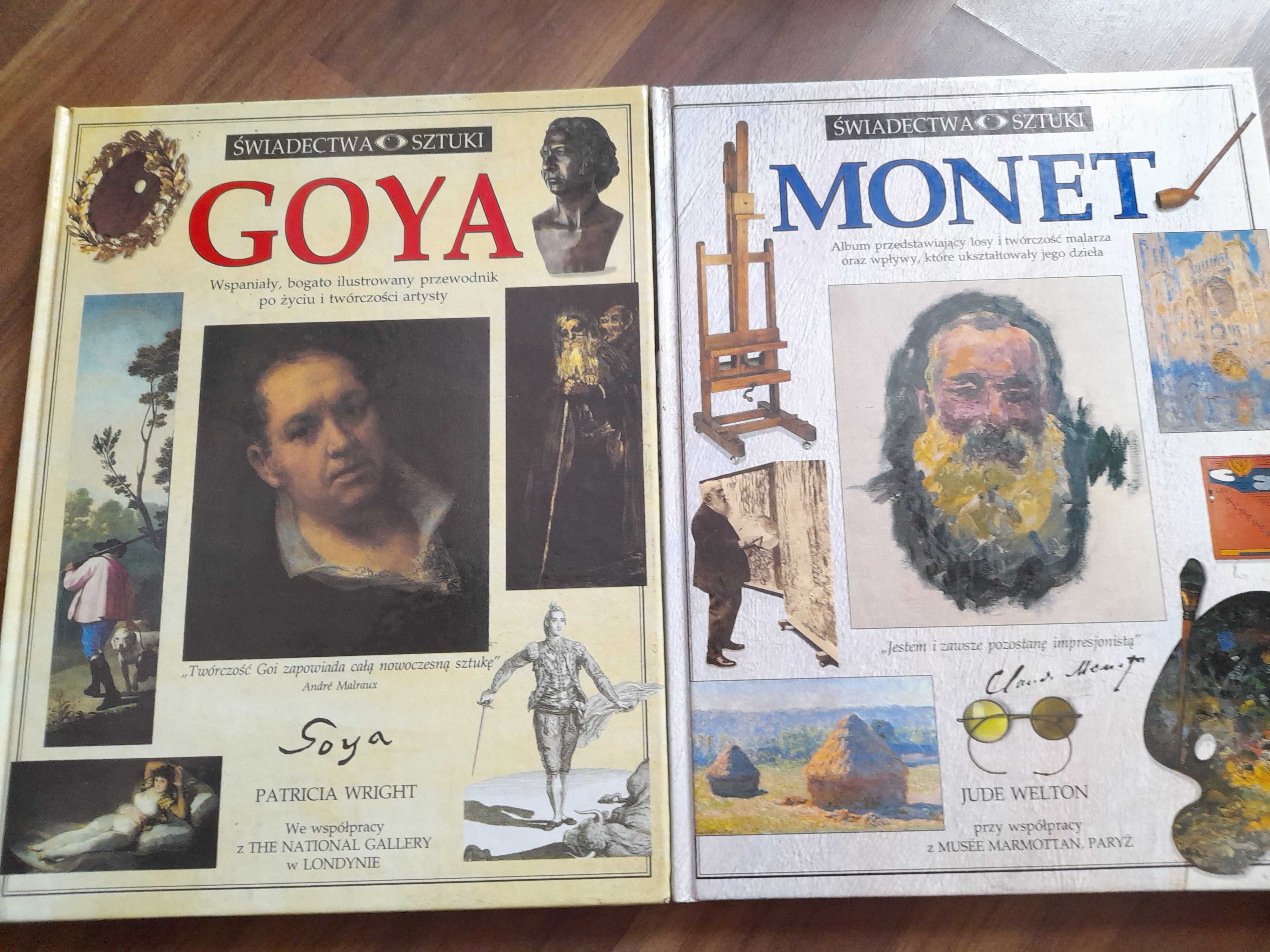 Monet i Goya Świadectwa  sztuki
