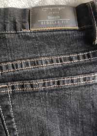 Jeans pretas CTF c/medidas regular fit stretch