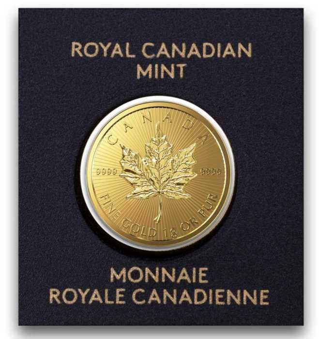 Canada. 50 Cent 2023 Maple Leaf, 1g (.999)
