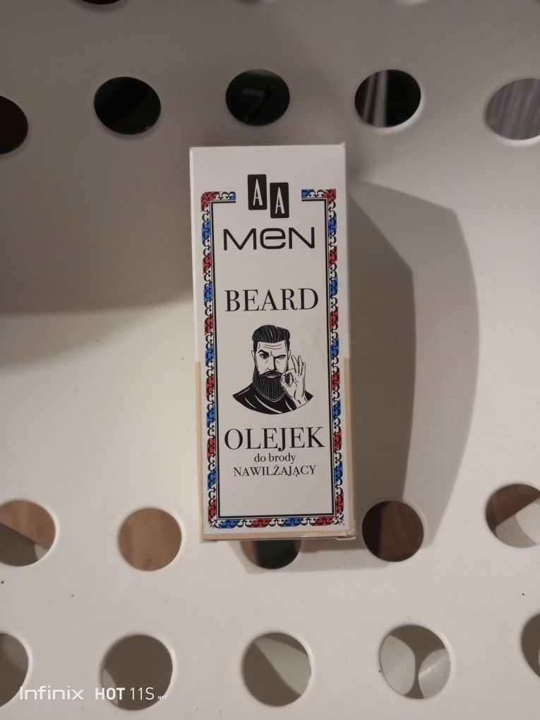 Olejek do brody nawilżający AA MEN