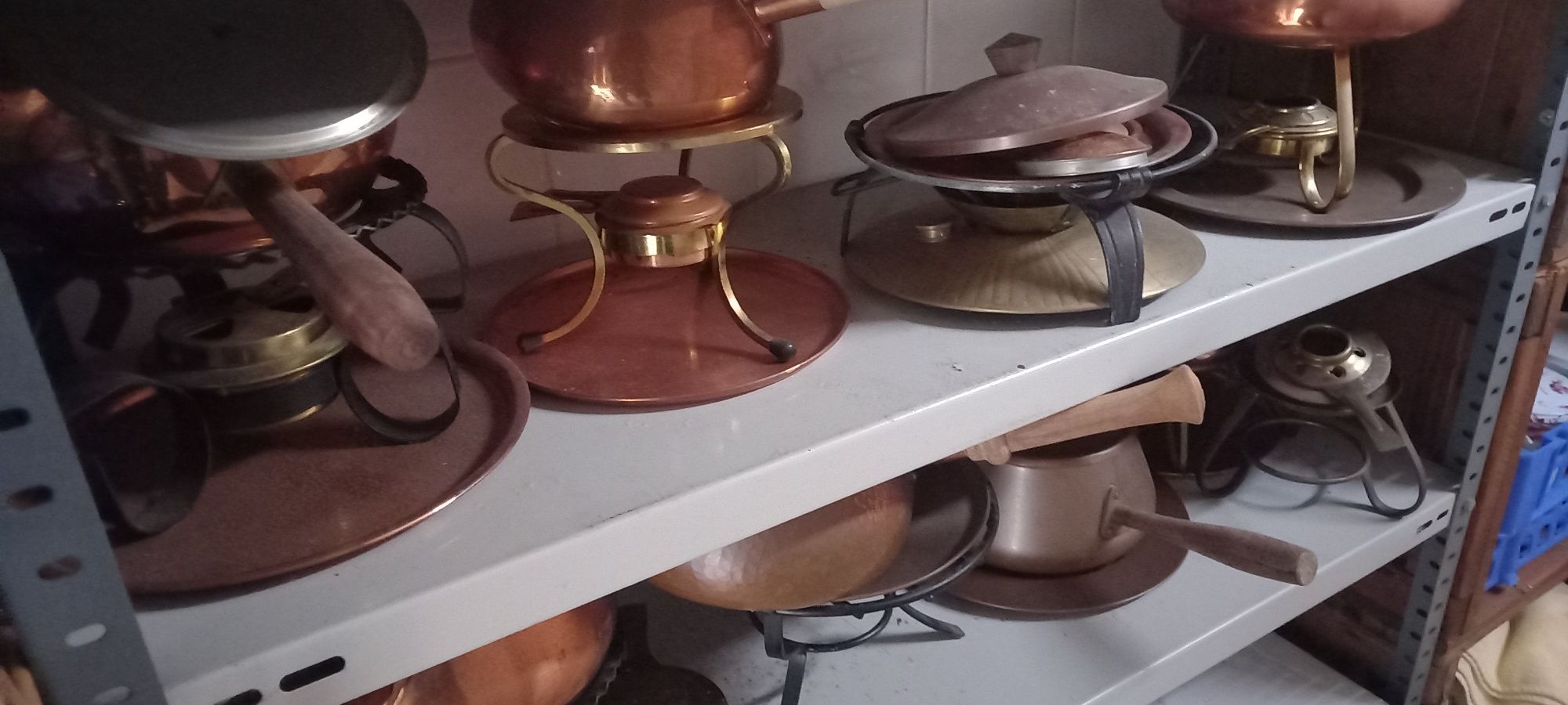 fondues coleção antigos