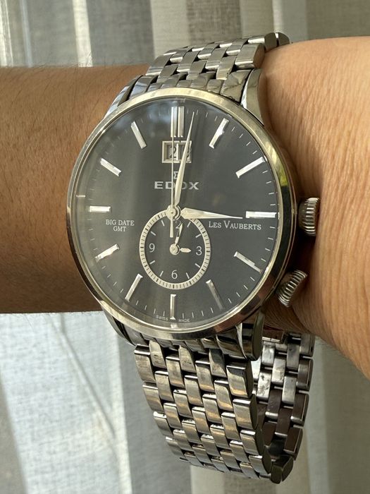 Продам наручные мужские часы Edox б/у