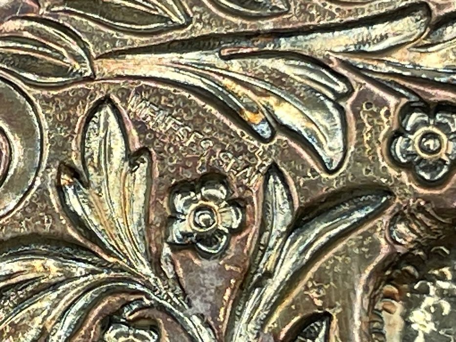 Aneleira pratinho banho prata