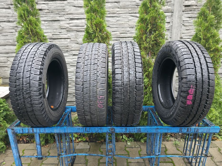 4szt zima 195/70-15C 2xGTRadial 104/102R 10mm +2xPlatin 104/102R 7.5mm