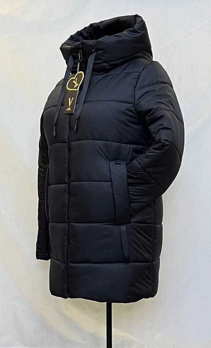 Женская зимняя куртка пуховик, большие размеры. Опт и розница.р.52-62