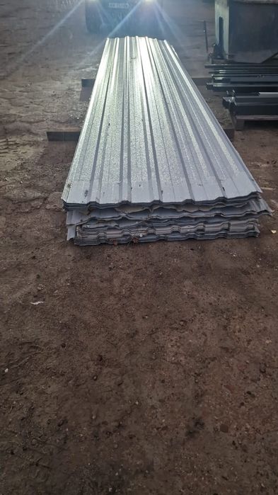 Blacha trapezowa używana, nowa antracyt i biała