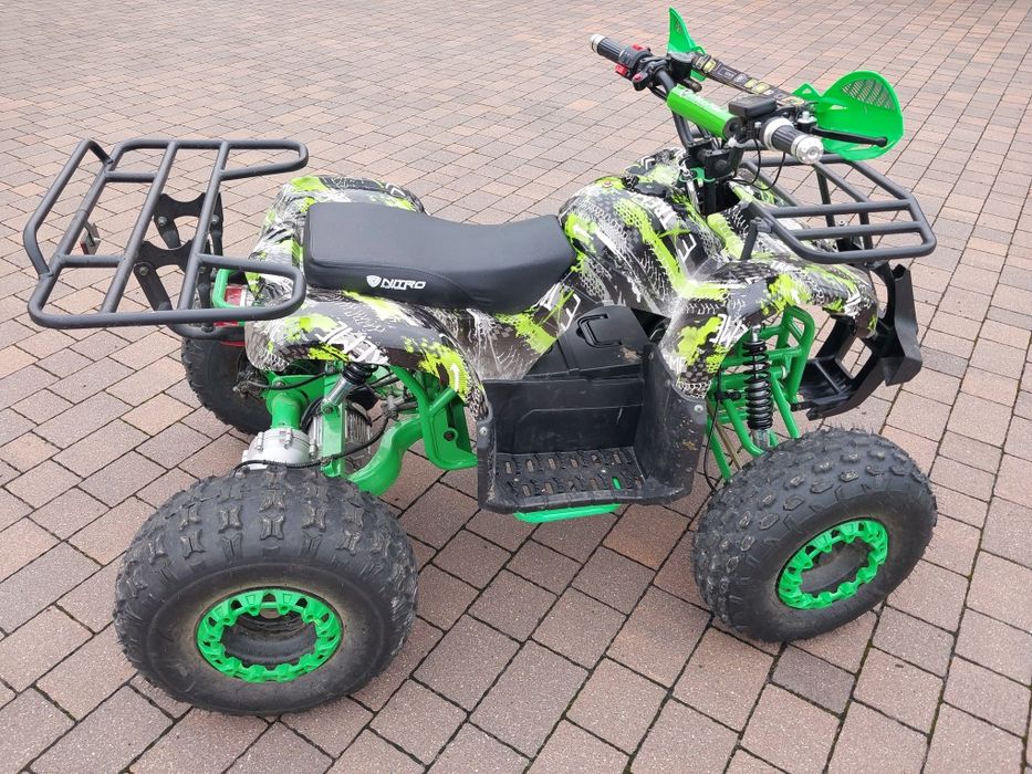 Quad elektryczny 1000W. Duży koła 8".