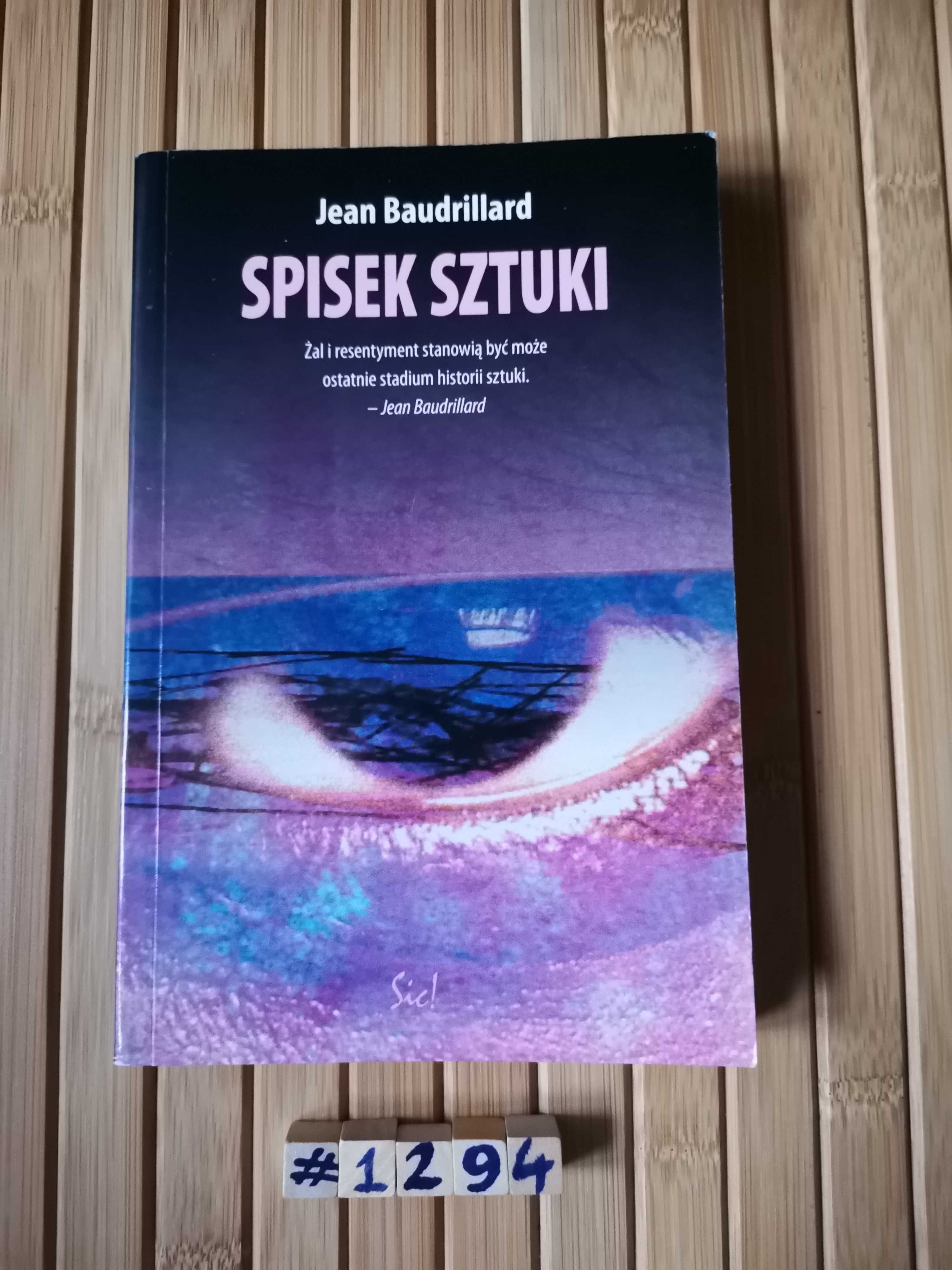 Baudrillard Spisek sztuki Real foty