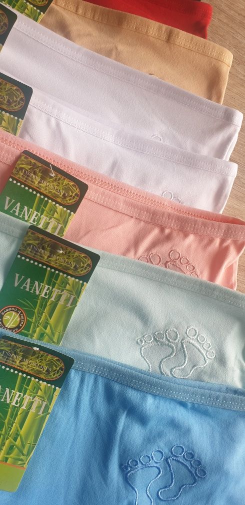 8×bambusowe Damskie majtki figi XL
