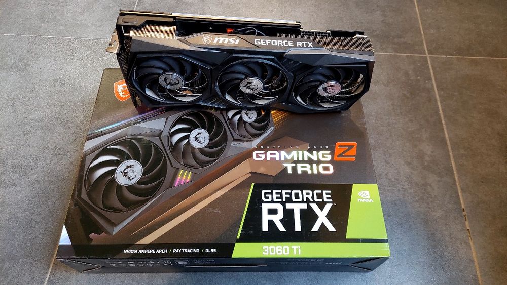 Відеокарта MSI GeForce RTX 3060 Ti Gaming Trio Z 8G