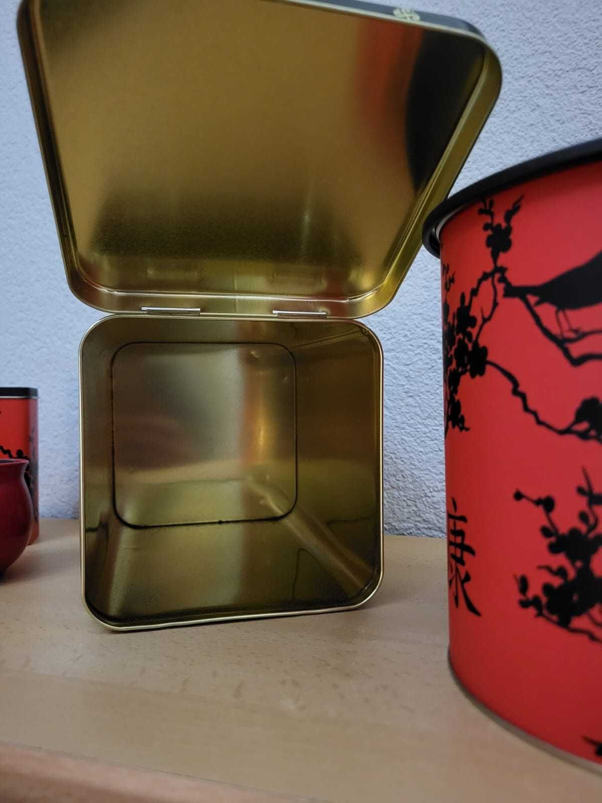 Duża puszka na herbatę 'Black Japan' 2kg/96szt