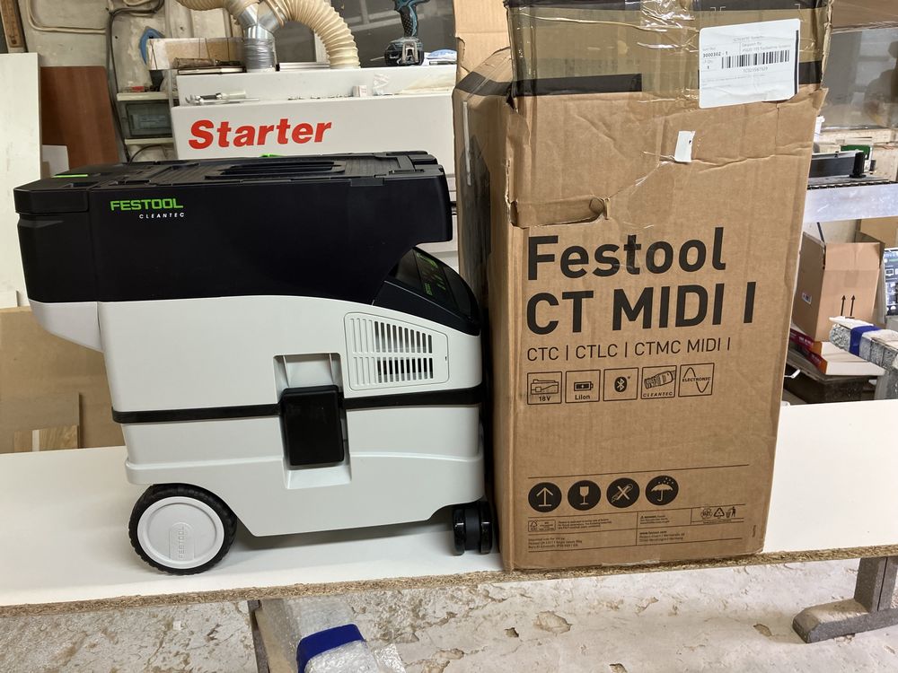Festool  CTLC MIDI I odkurzacz przemysłowy akumulatorowy , nówka