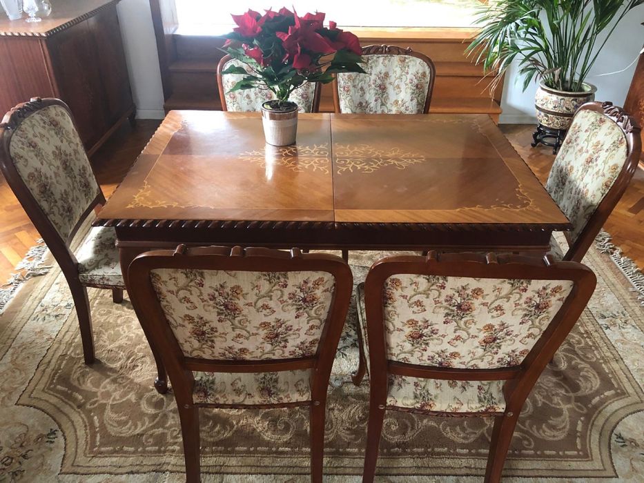 Meble do jadalni z zestawem wypoczynkowym (komplet) PROMOCYJNA cena