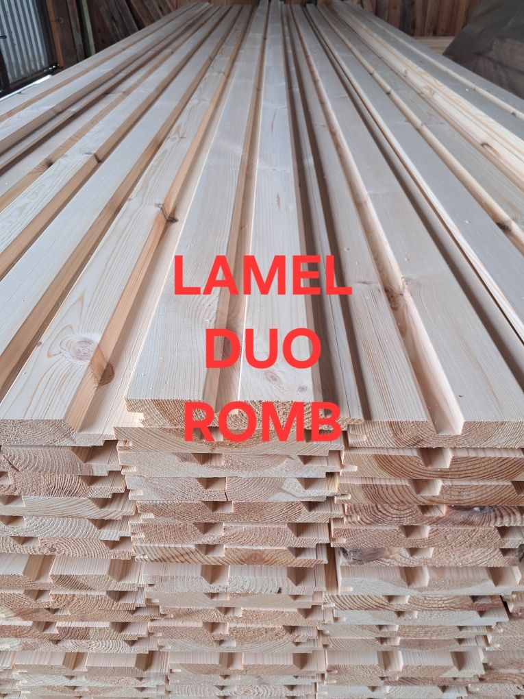PRODUCENT !!! Deska elewacyjna lamelowa, lamele