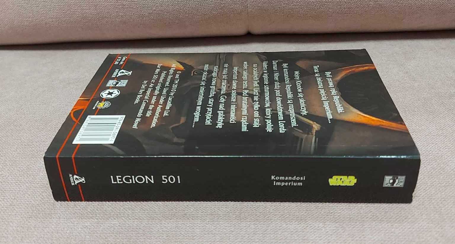 Star Wars Komandosi imperium Legion 501 Książka Legendy