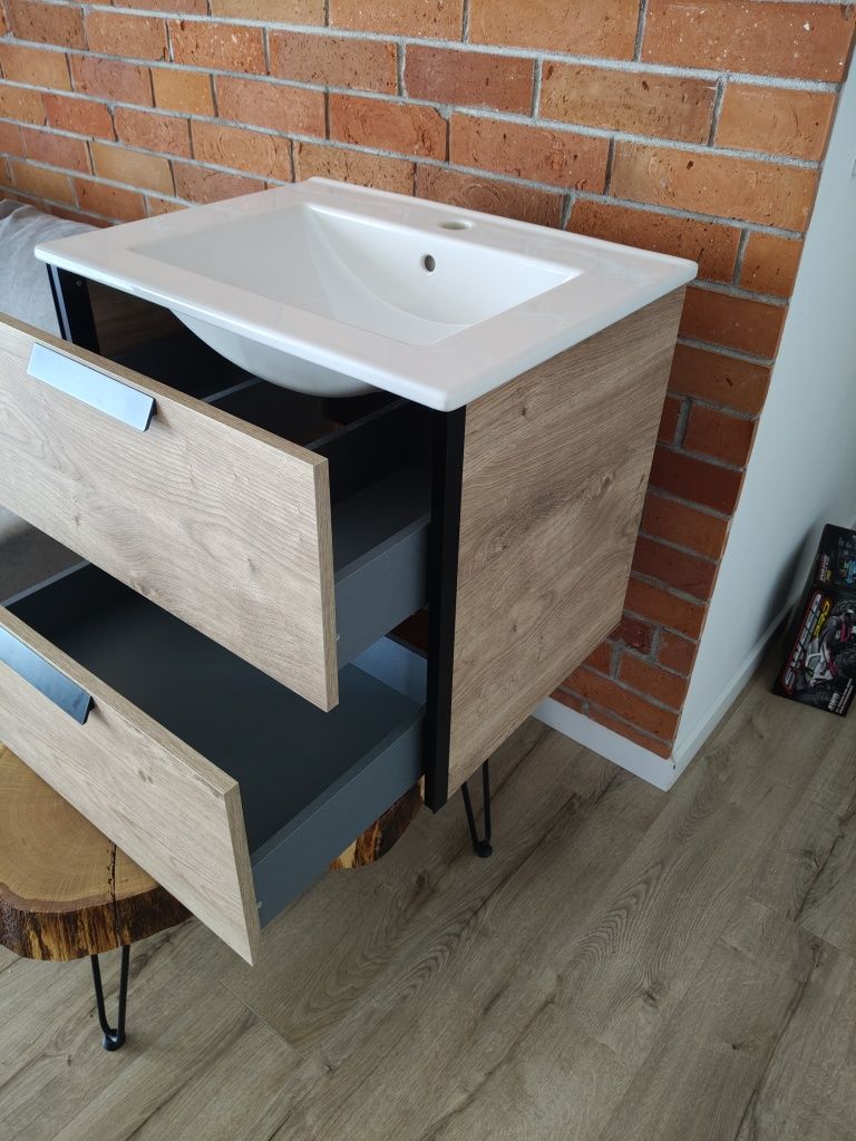 Szafka z umywalką 60 Loft