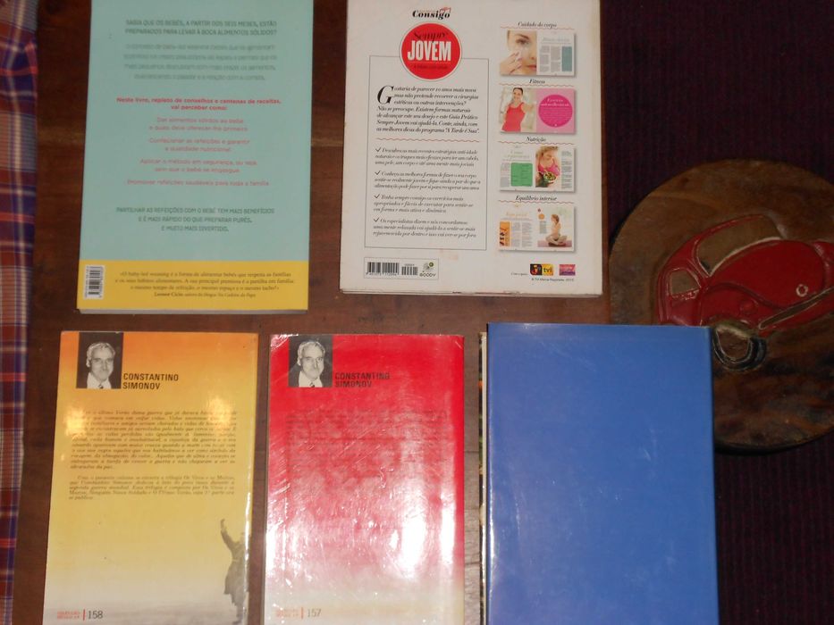 Livros Simonov, Robbins, Rapley Murkett, Sempre Jovem