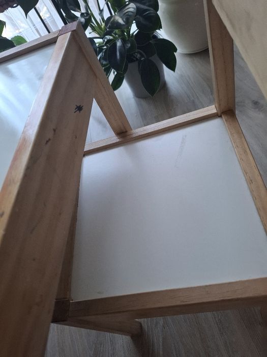 IKEA LATT zestaw dziecięcy stolik + 2 krzesła SOSNA