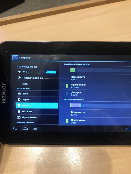 Планшет Wexler book T7008