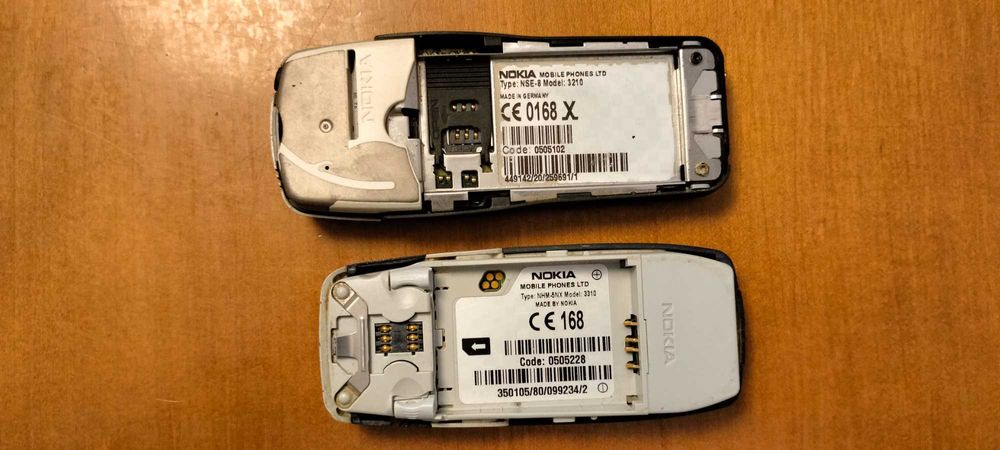 Telemóveis Nokia, Sony Ericsson, Siemens