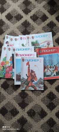 Ретро, підшивка журналу "Пионер" за 1984 рік, СРСР