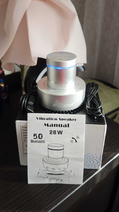 Віброколонка Adin S8BT Блютуз 26W від шумних сусідів