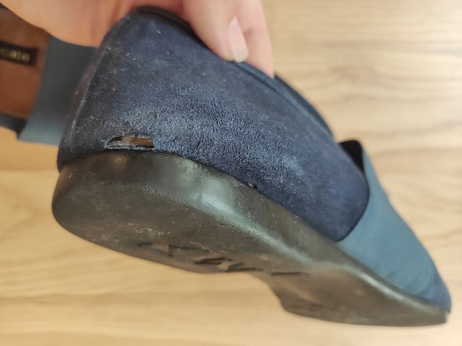 Мужские мокасины туфли