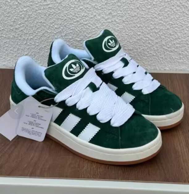 adidas Campus 00s DarkGreen Cloud White 41