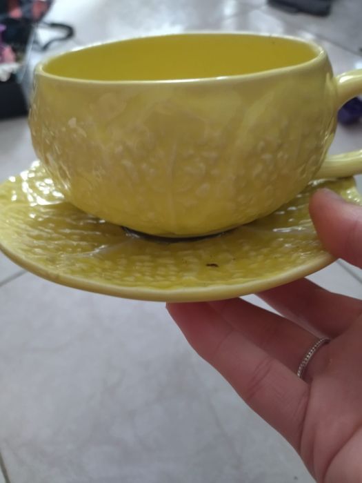 Conjunto de tigela e pires loiça Selca