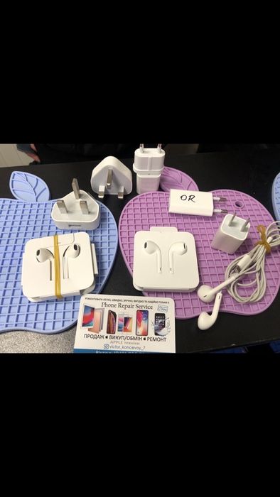 Продам оригинальные наушники Apple EarPods iPhone with original