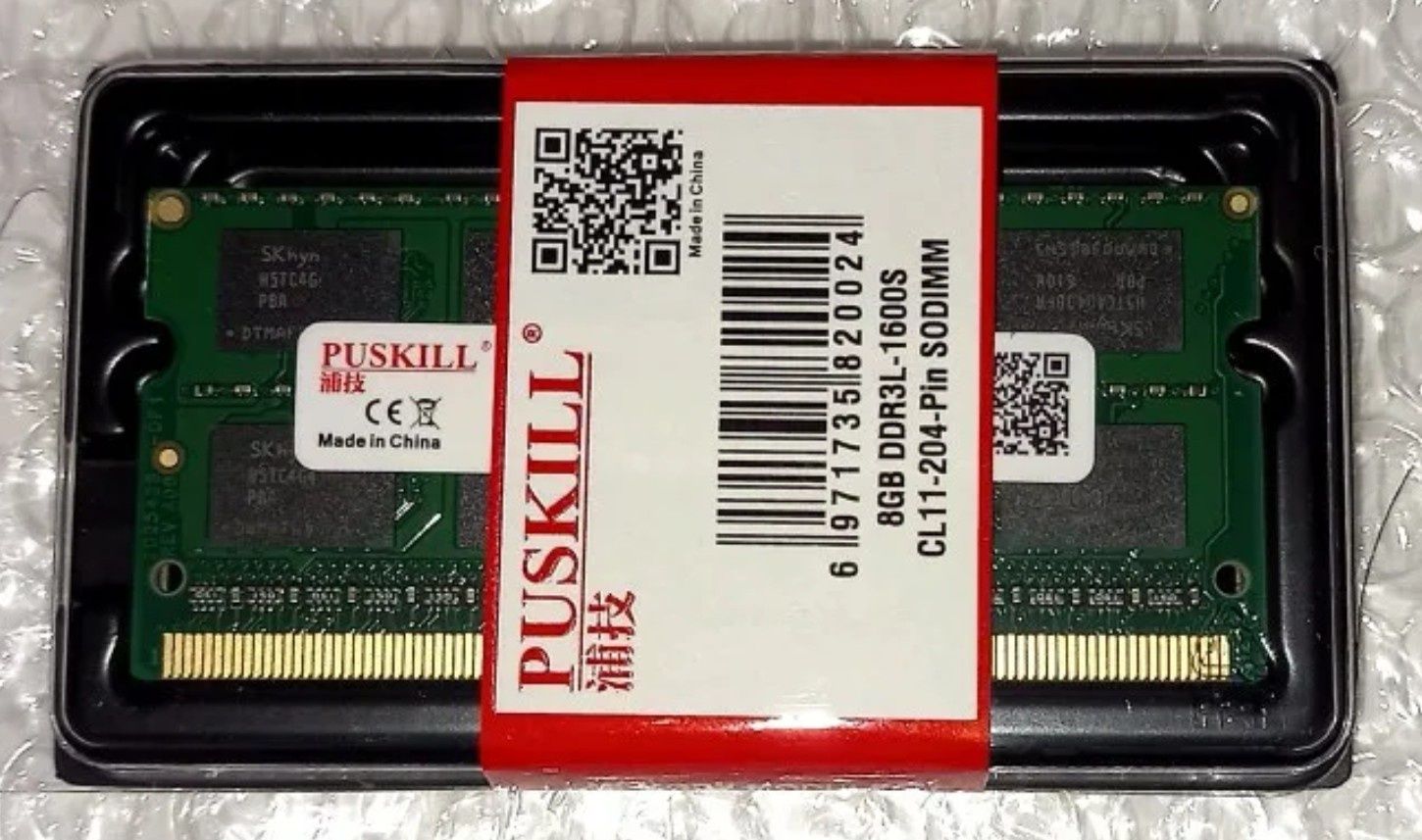 Оперативна пам'ять 8gb ddr3, нова