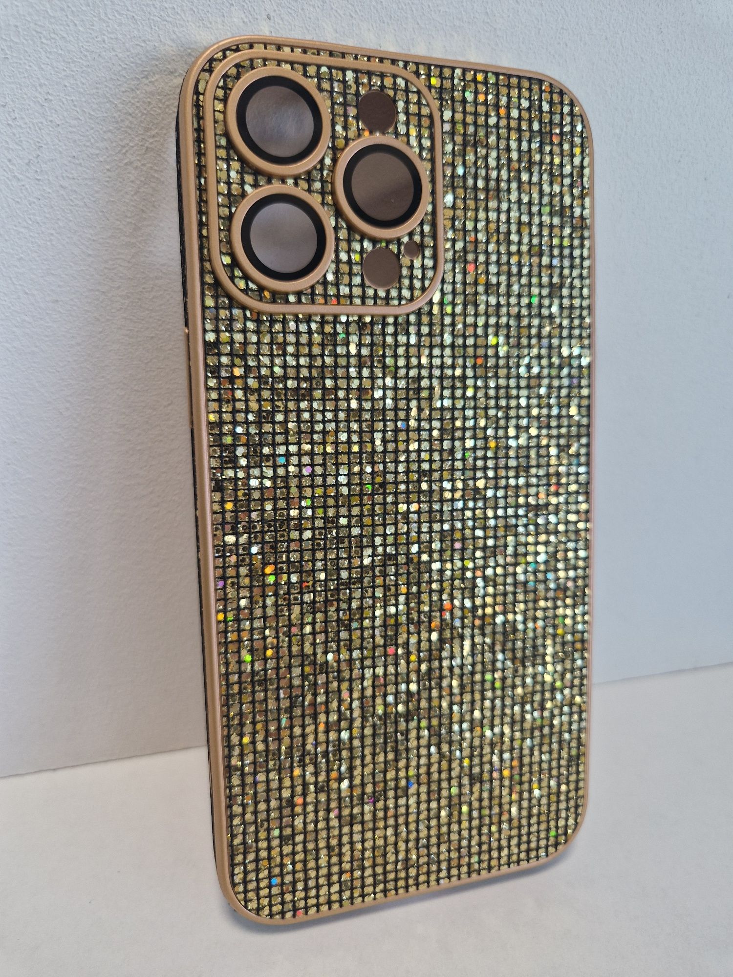 Flash Case do Iphone 15 Pro Max złoty