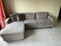 Sofá com chaise-longue